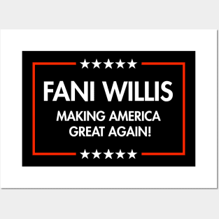 Fani Willis - Making America Great Again (black) Posters and Art